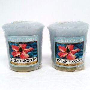 Yankee Candle Ocean Bossom 1.75 oz Votives - Lot of 2 - RETIRED New & Sealed
